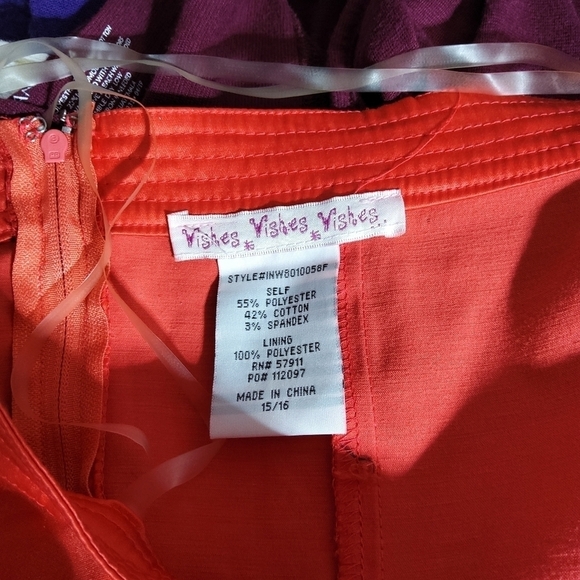 WISHES WISHES WISHES PLUS SIZE HALTER DRESS 15/16 - Picture 7 of 7